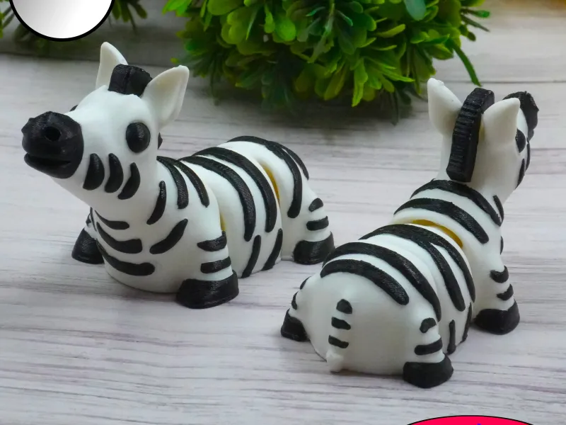 ZEBRA FLESSIBILE PICCOLA CARINA