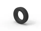 Semi truck tire 12 Scale 1:25-6