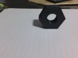 Fidget nut, washer and bolt.-2