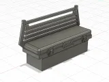 1/18 Coffre de boite camion / Truck bed chest-3