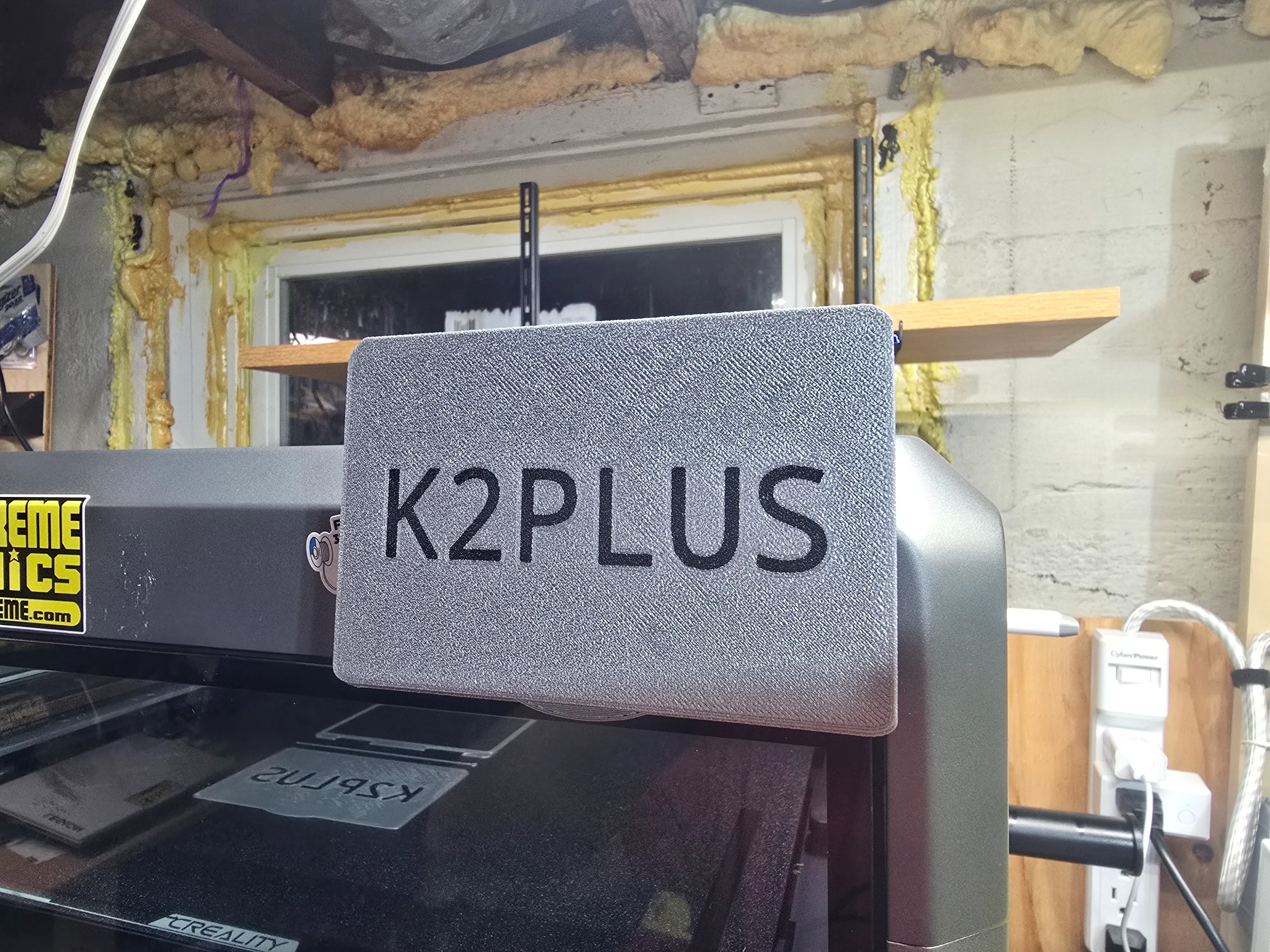 K2Plus LCD Frame Cover v2