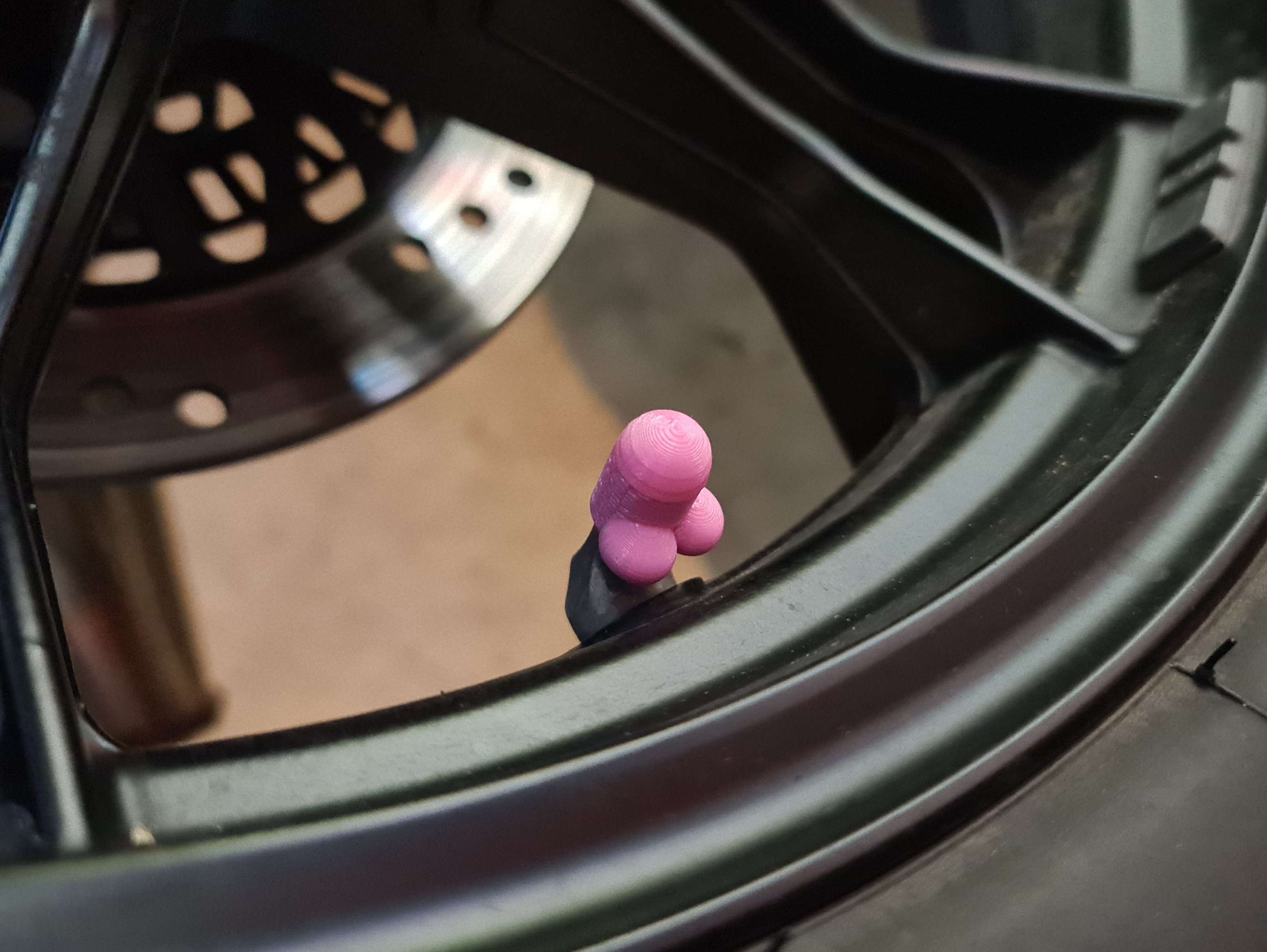 Happy Chappy Motorcycle Car Tyre Tire Schrader Valve 3D models