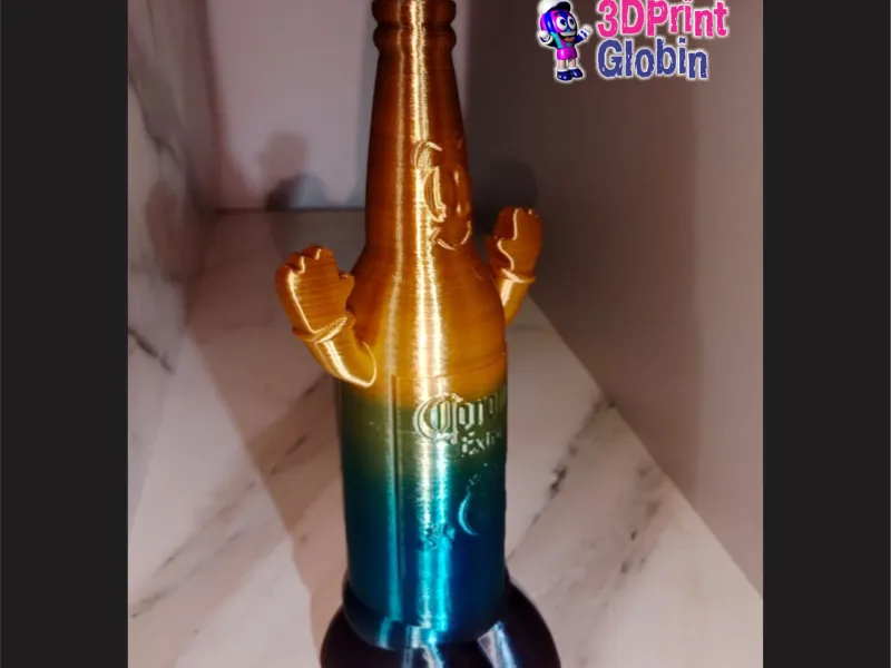BOUTEILLE DE BIÈRE CORONA HEUREUSE