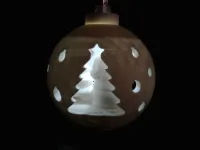 PENGUIN LIGHTED SPHERES-3