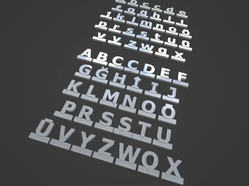 Uppercase and Lowercase Letters