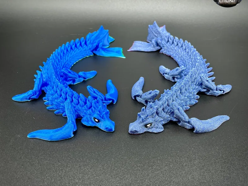 Sea Dragon - Articulated - Print in Place - Flexi
