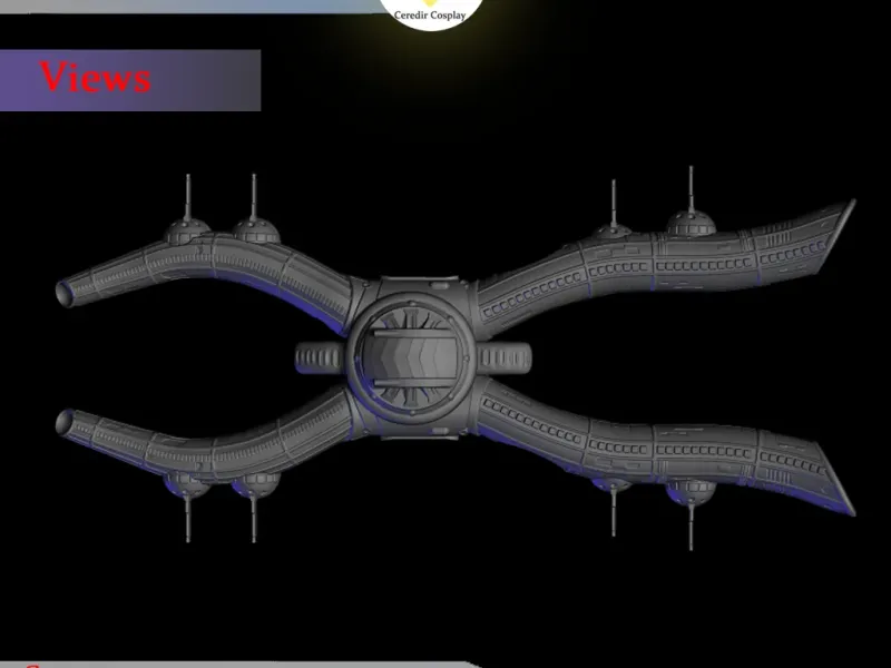 H.R. Giger Batmobile 3d digital download