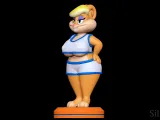 Space Jam Patricia Bunny - Looney Tunes-7