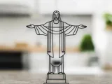 Christ The Reedeemer Line Art - Desktop Line Art-2
