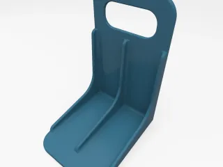 Support for items in the car trunk