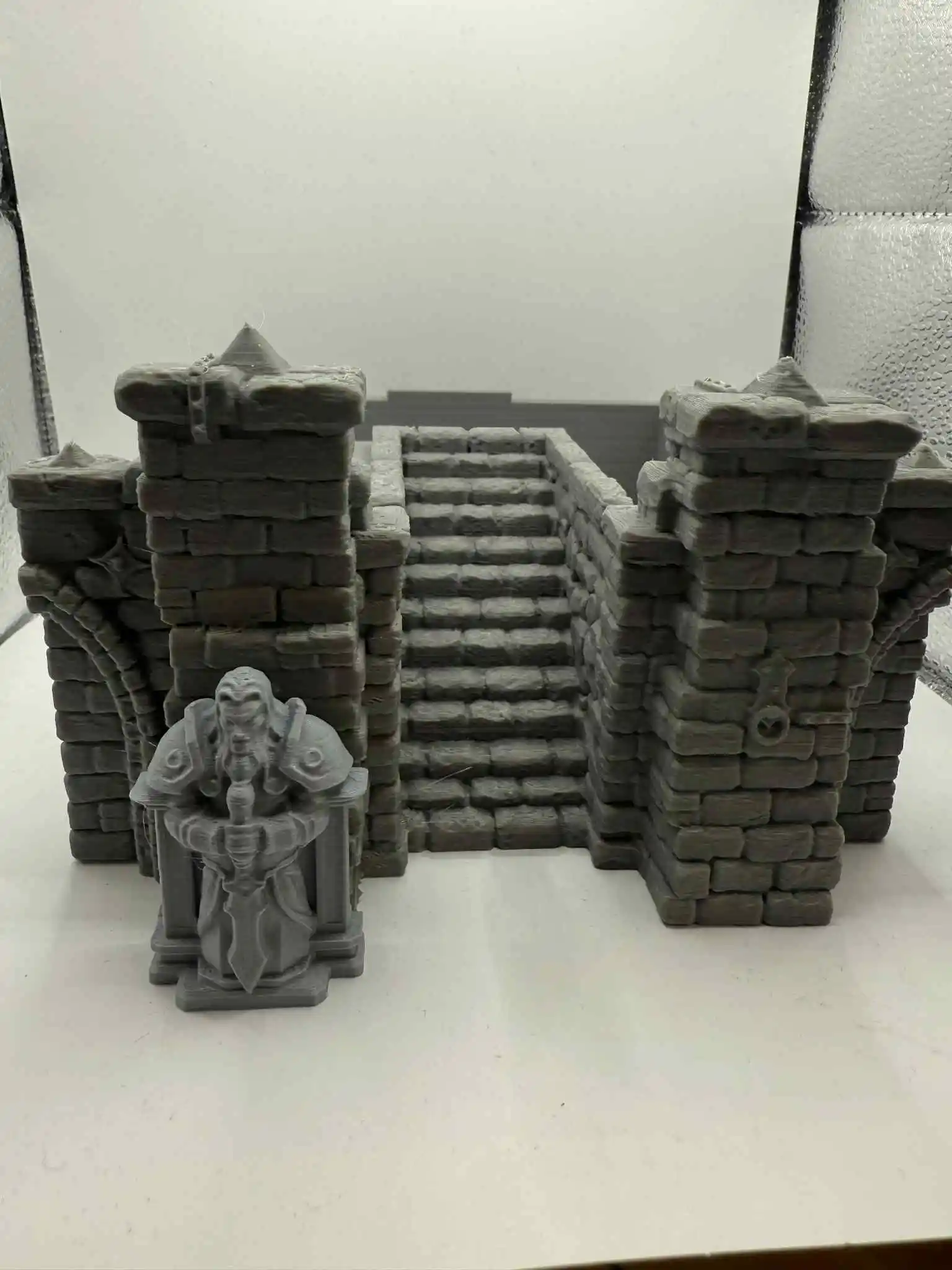 Ancient Dwarf Statue - DND terrain