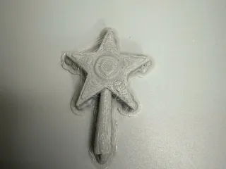 Star for Christmas tree, hollow  #Xmas