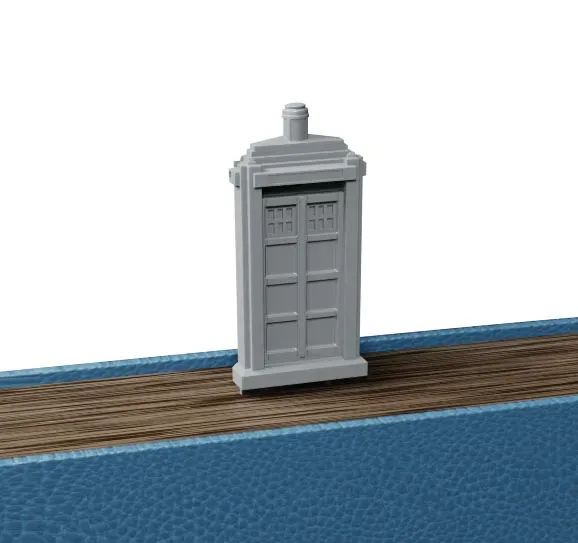 Police cabin Bookmark