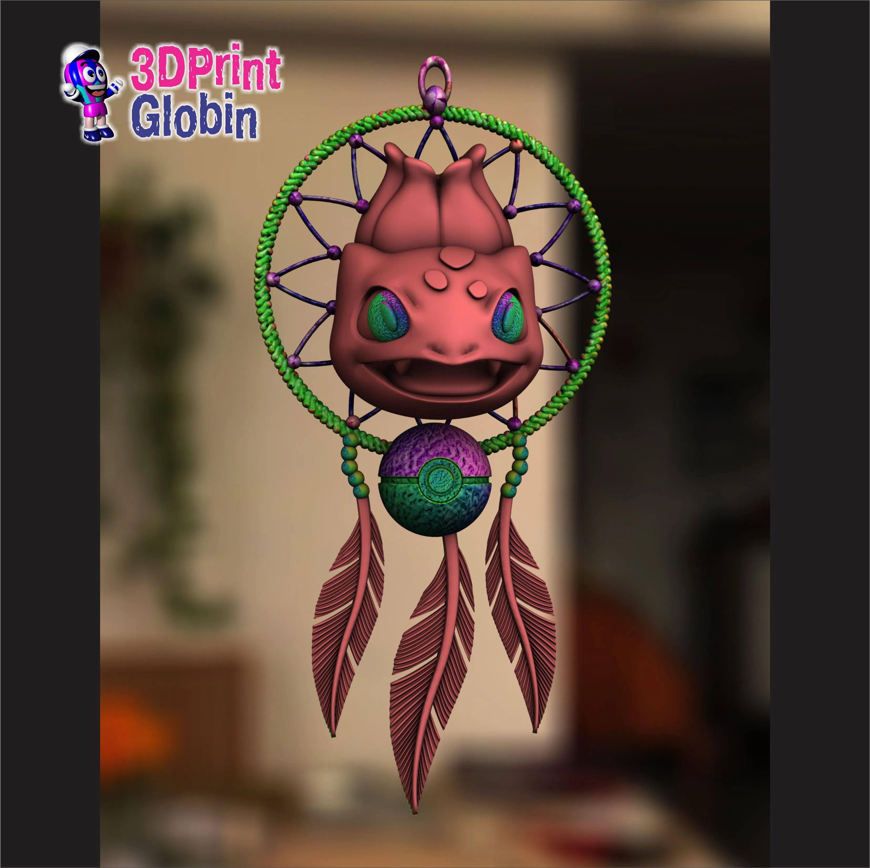 Dream Catcher Pokemon Bulbasaur - Atrapasueños