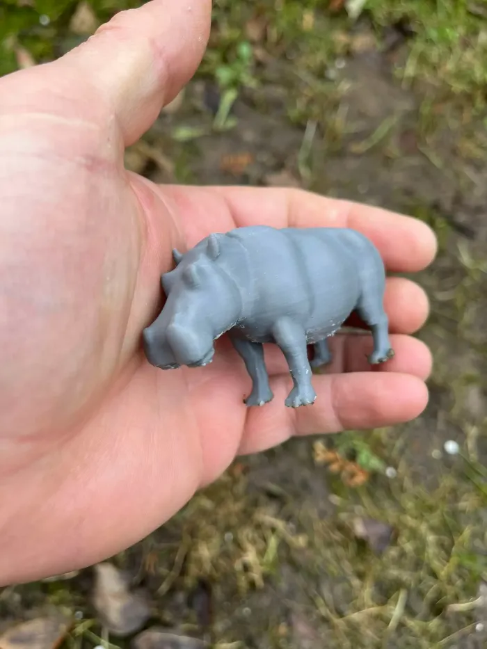 3D Printer Files | 3MF File | Hippo family | Creality Cloud