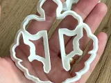 Easter Cross Cookie Cutter, Cross and Flowers, Flowers, Cross-4
