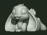 Easter Rabbit Phone Stand-3