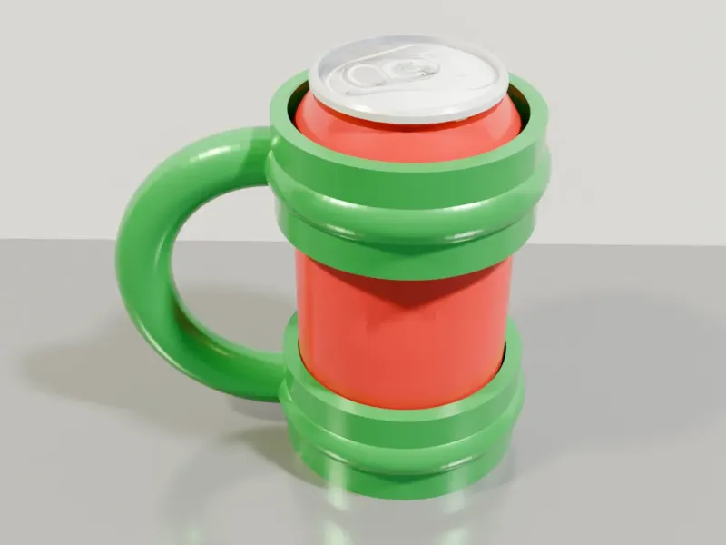 mug can holder "magic"