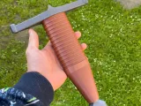 Extendable, retractable, collapsing long sword-3