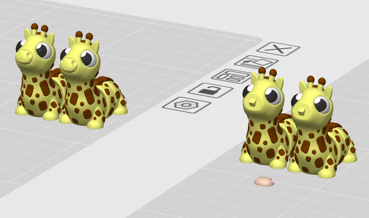 Mini Flexi Articulating Giraffe