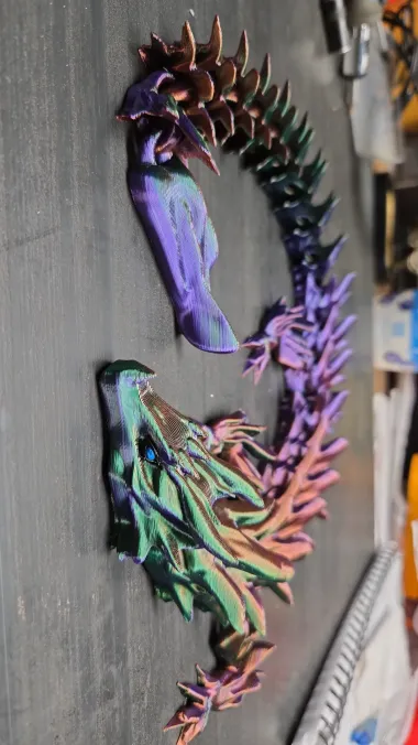 ARTICULATED DRAGON - Toys - PLA - 3D printed product - фото 11