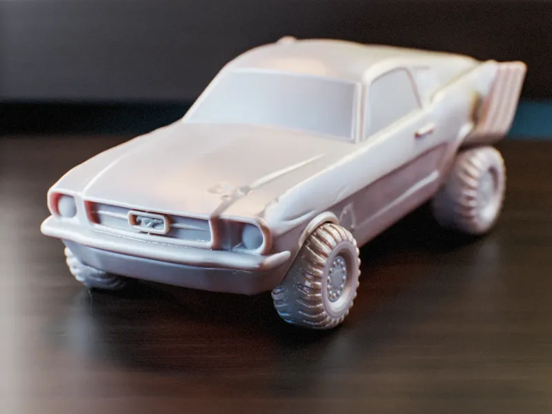 Mustang 1967 Postapokalyptisches Mad Max Modular-Pack