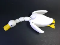 Flexi Duck Print In Place Multiparts With Gift Box-3