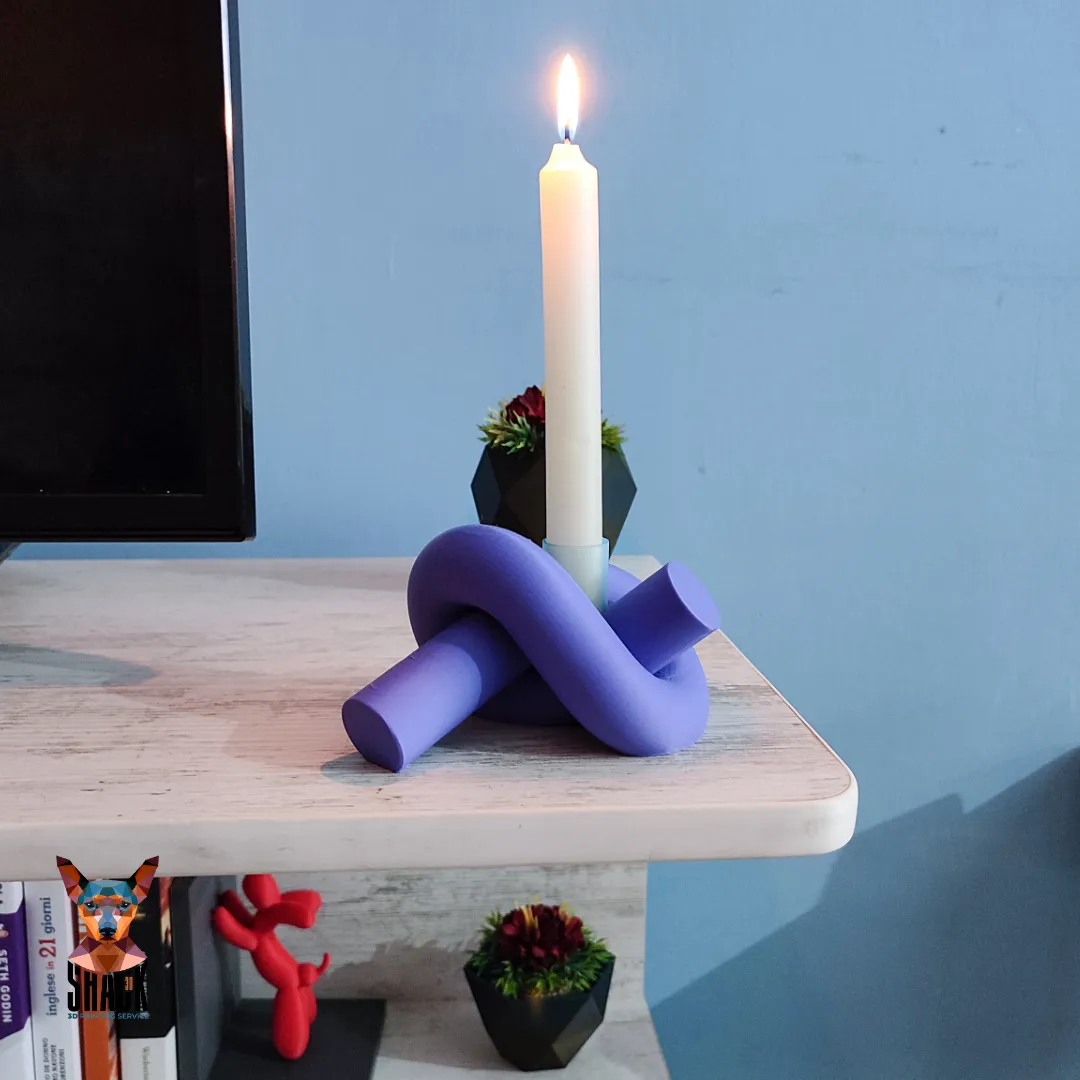 Knot- Candle Holder
