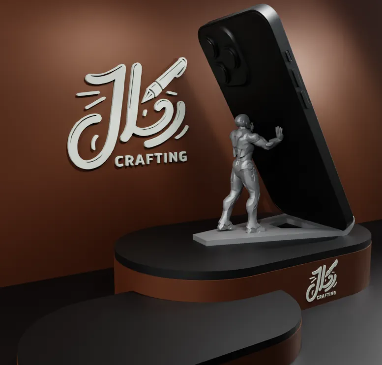 IRONMAN PHONE HOLDER STAND - 3D PRINTABLE