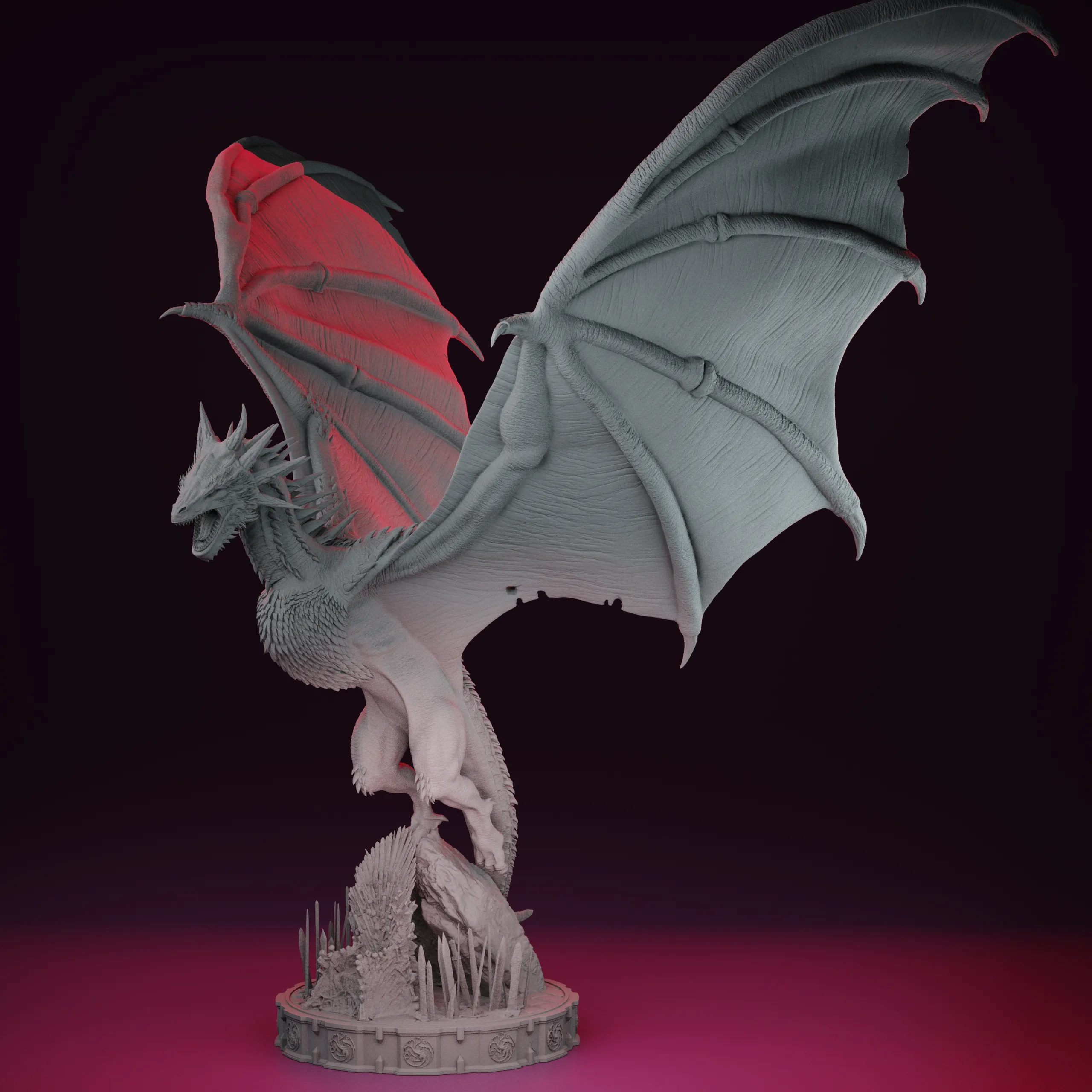 Meleys - The Red Queen - House of the Dragon