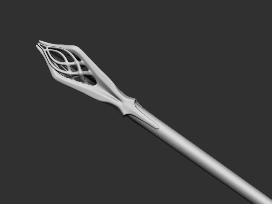 Gandalf Bastone da mago Il signore degli anelli 3D DOWNLOAD DIGITALE