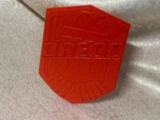 Judge Dredd Chest Badge Prop 2012 Movie Inspired