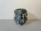 Engine shaped pen holder storage bin-1