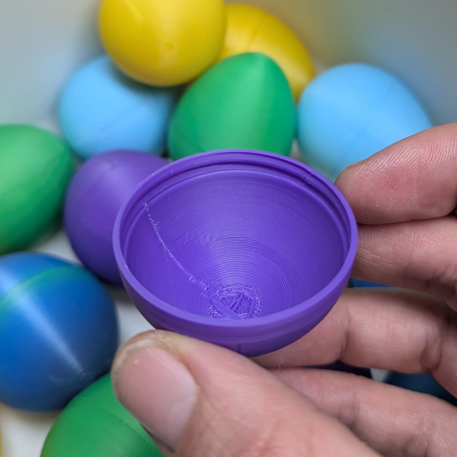 Easter Basket and Eggs