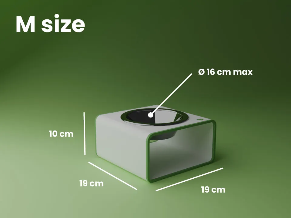 Cat and Dog Food Bowl Raiser Stand