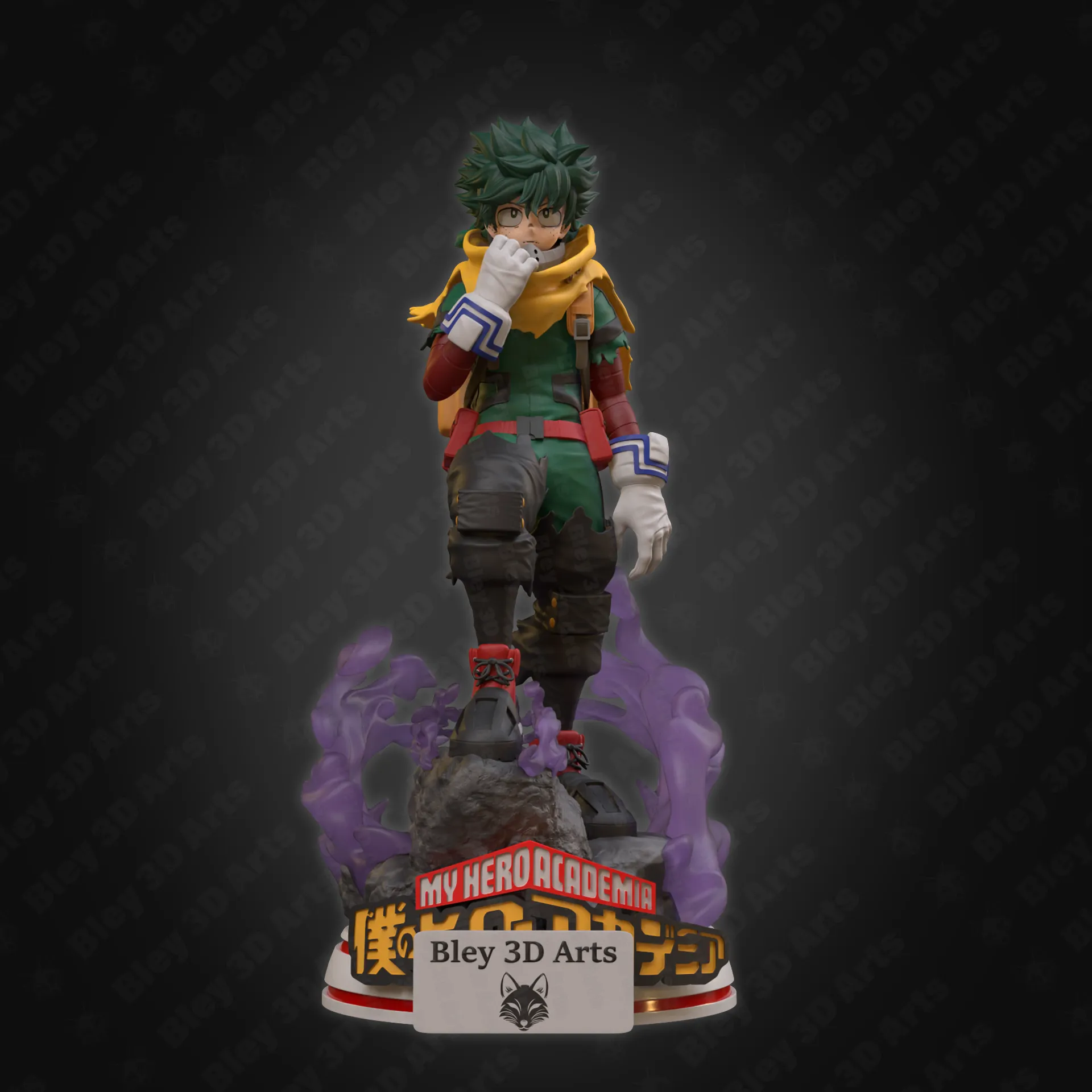 Deku vigilante STL 3D print model