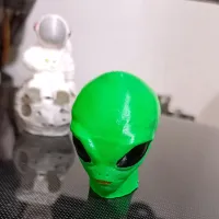 Alien Head Home, Office, Car Dashboard& Halloween Decoration-0