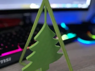 Rotating christmas tree