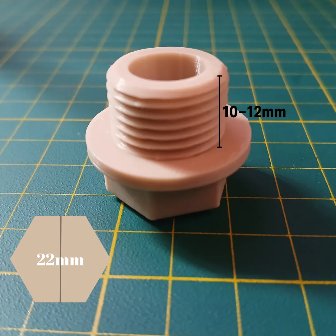 1/2‘’ blind plug design 10-12 mm