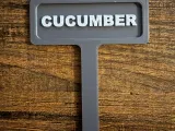 Cucumber Garden Marker | 3D Print 3MF | Easy To Print-1