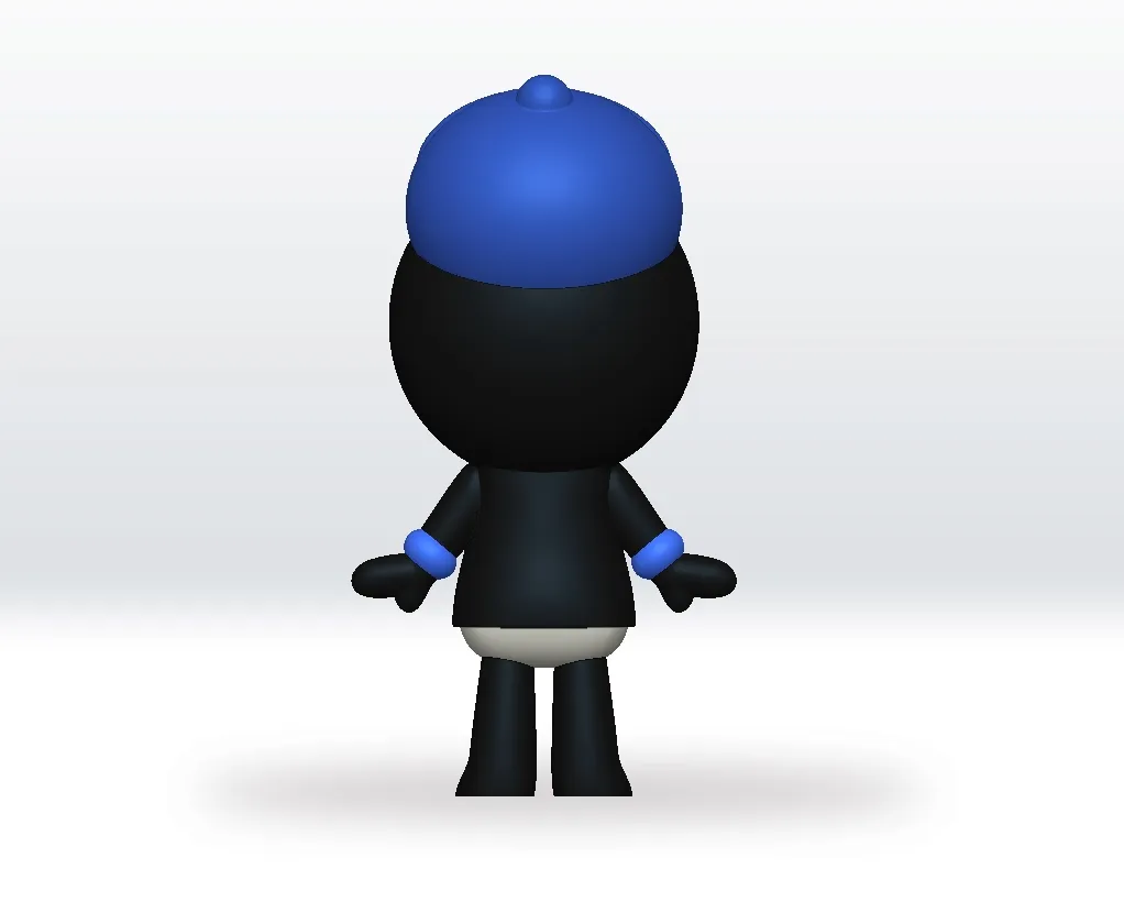 Dandys World Toodles Junior Detective STL 3D Character