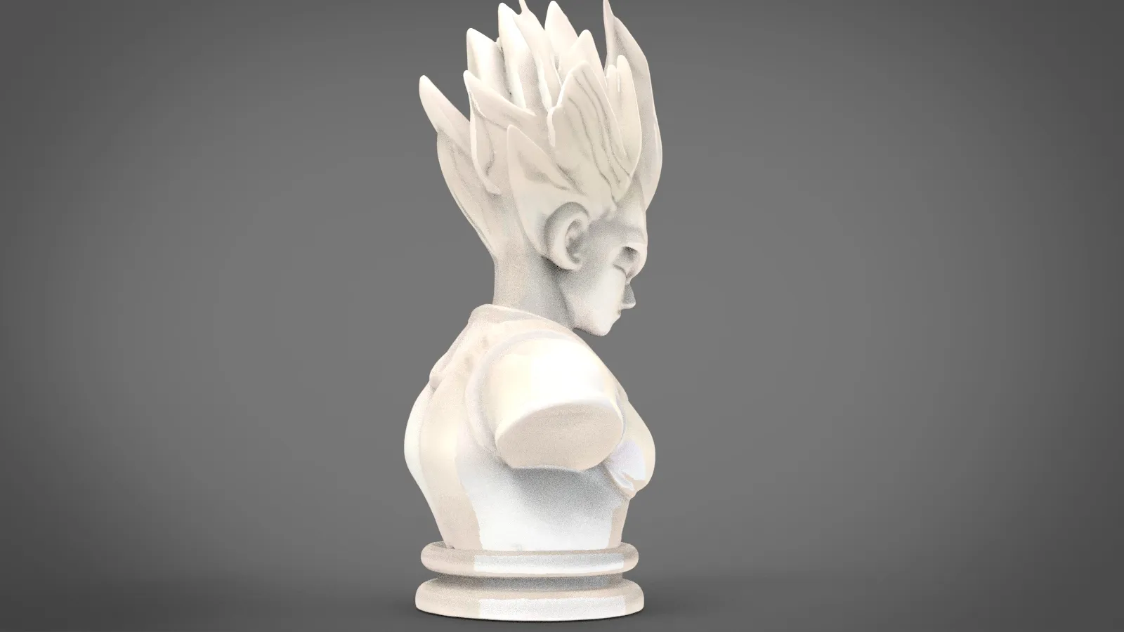 Vegeta - dragonball Bust 3D print model