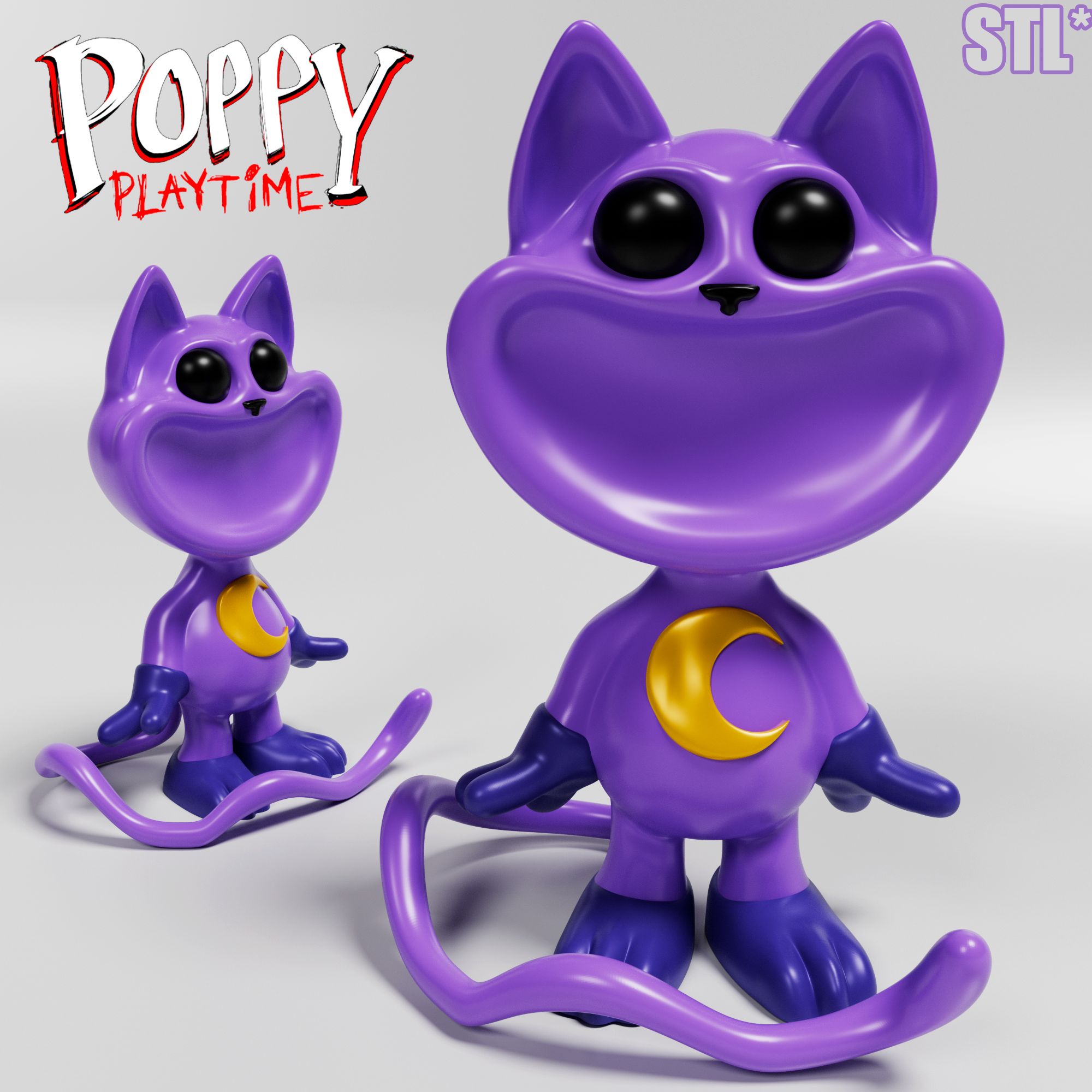 Catnap Poppy Playtime Chapter 3 Deep Sleep 3d Model F 3d Models Download Creality Cloud 