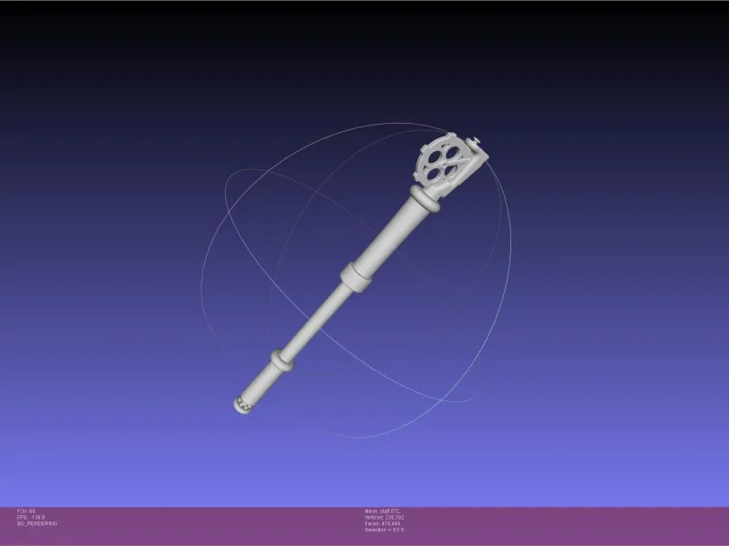 Arcane Ekko Staff