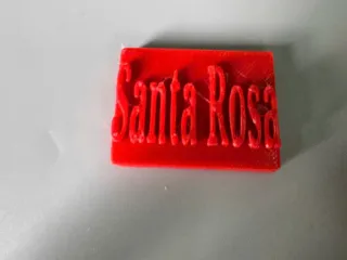 Crachá Santa Rosa