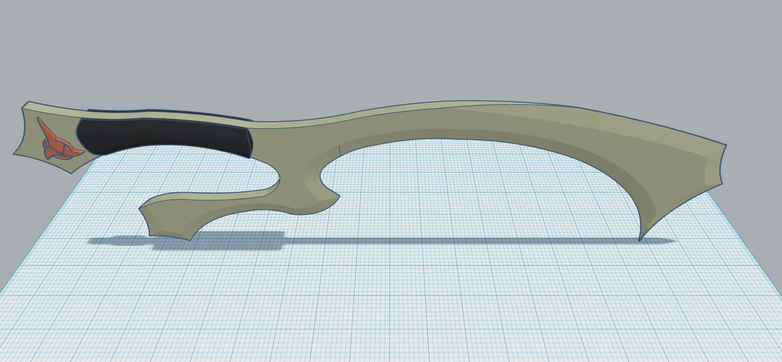 Hoja de batalla klingon Mek'leth 2