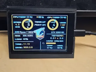 3,5" TURZX LCD display Stand
