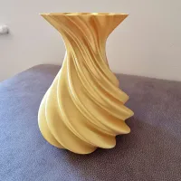 Large Spiral Vase 3, Watertight, Plant Pot (PERSONAL USE)-0