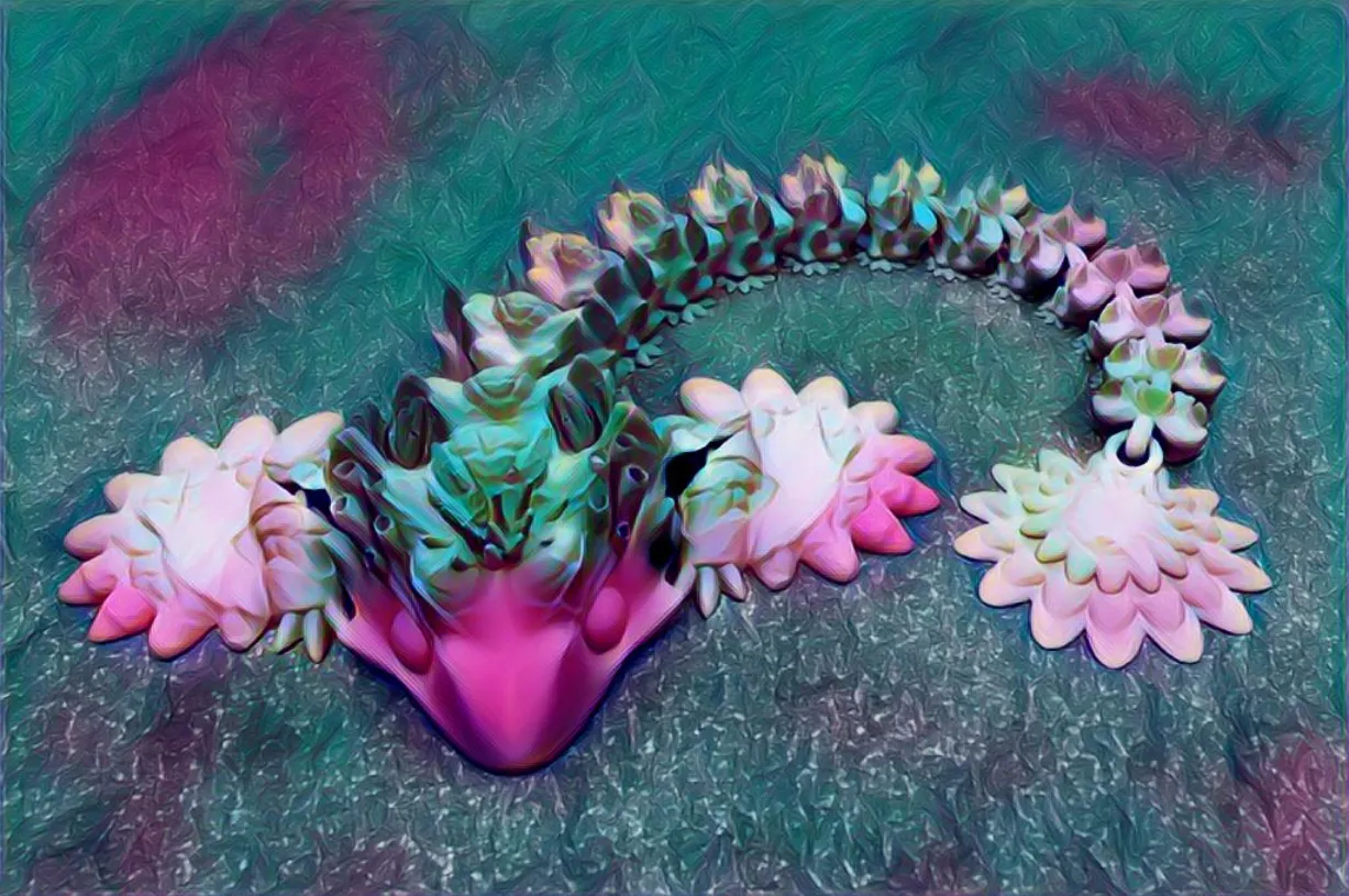 Articulated Coral Water Dragon