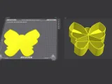 Butterfly big Platter-1
